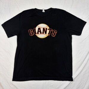 Canvas Black San Francisco giants T-Shirt